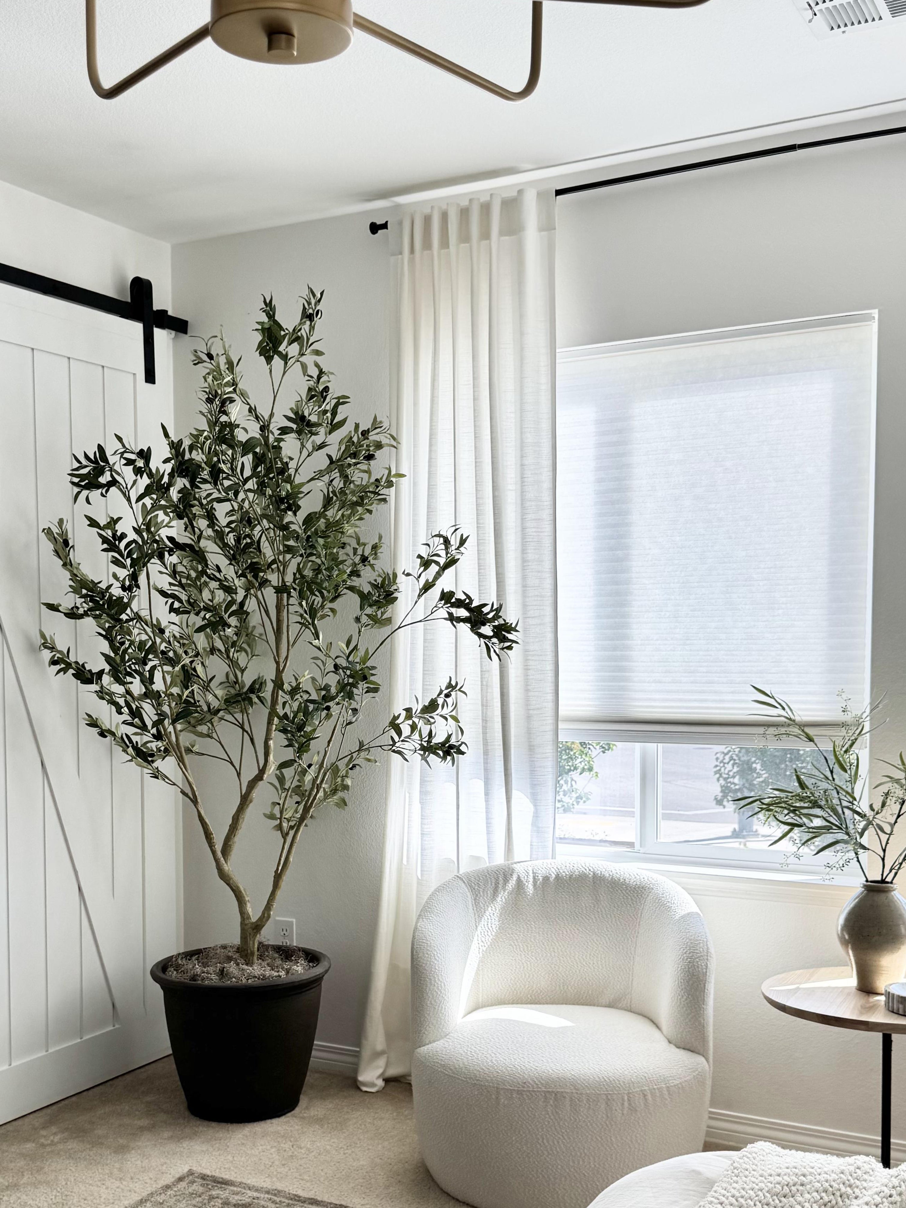 2026 Small Bedroom Trends: How Faux Olive Trees Transform Tiny Spaces
