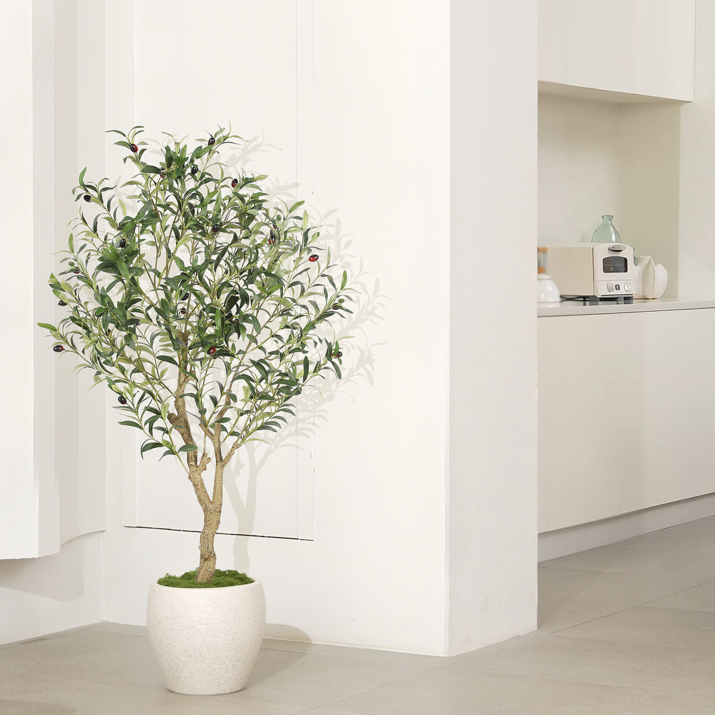 4ft indoor plant 4FT Olive Trees Artificial Indoor 7ft
