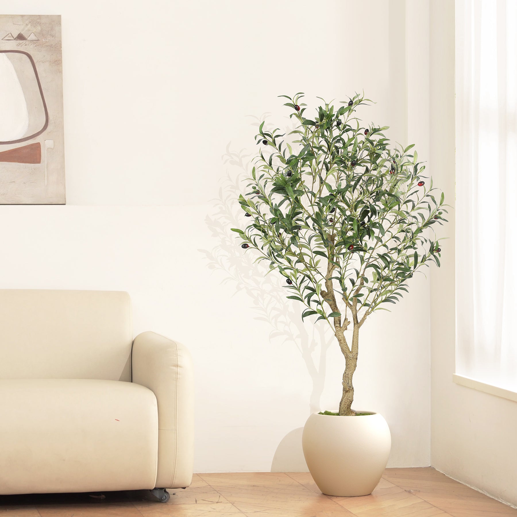 4FT Olive Trees Artificial Indoor – LYERSE