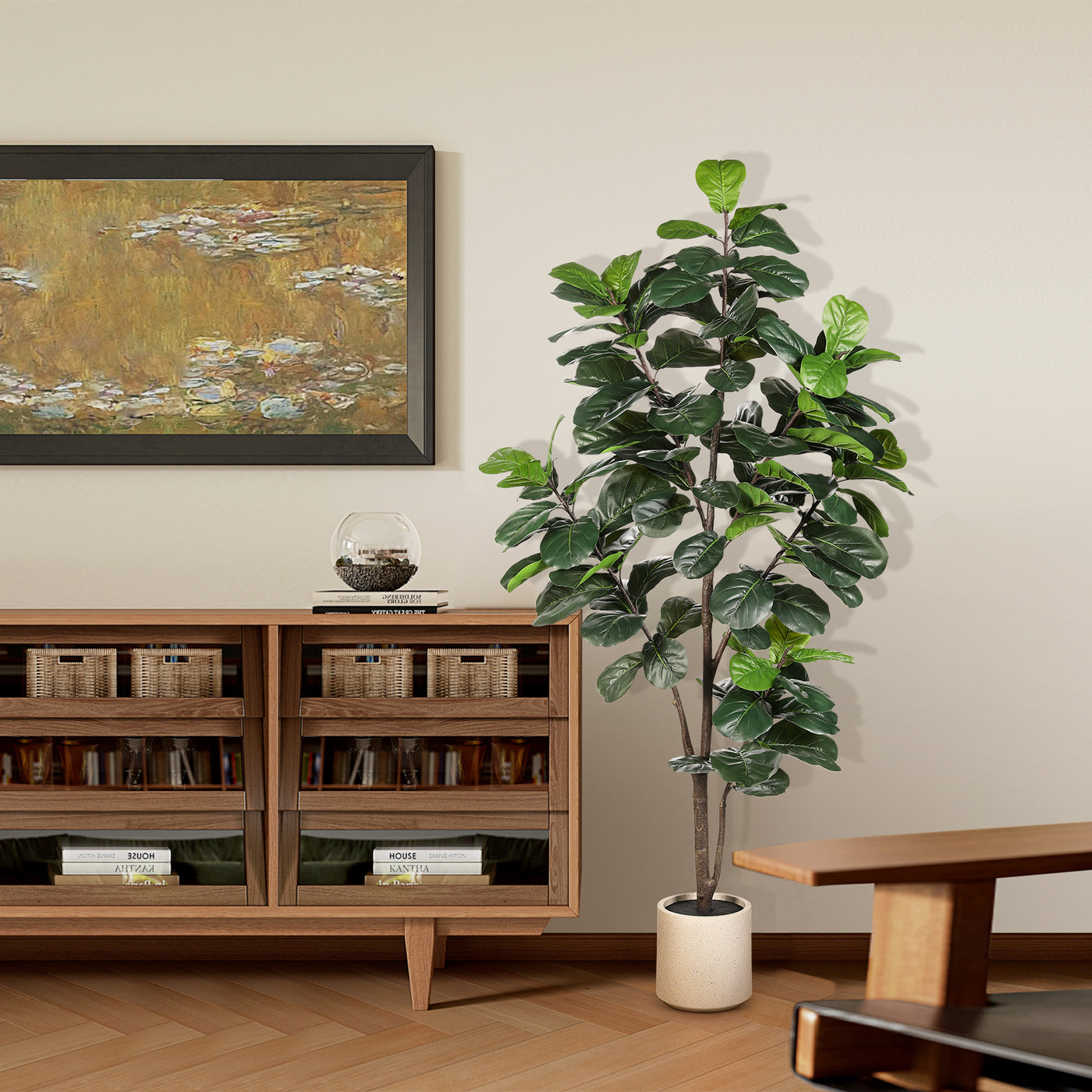 tall artificial fiddle leaf fig tree 6FT Artificial Fiddle Leaf Fig Tree