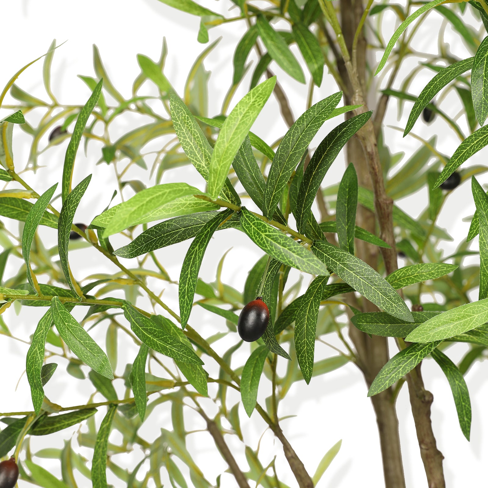 large faux olive tree