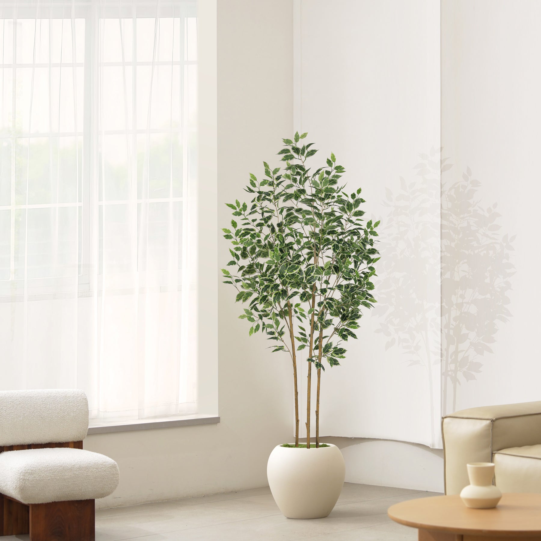 6FT Artificial Ficus Trees