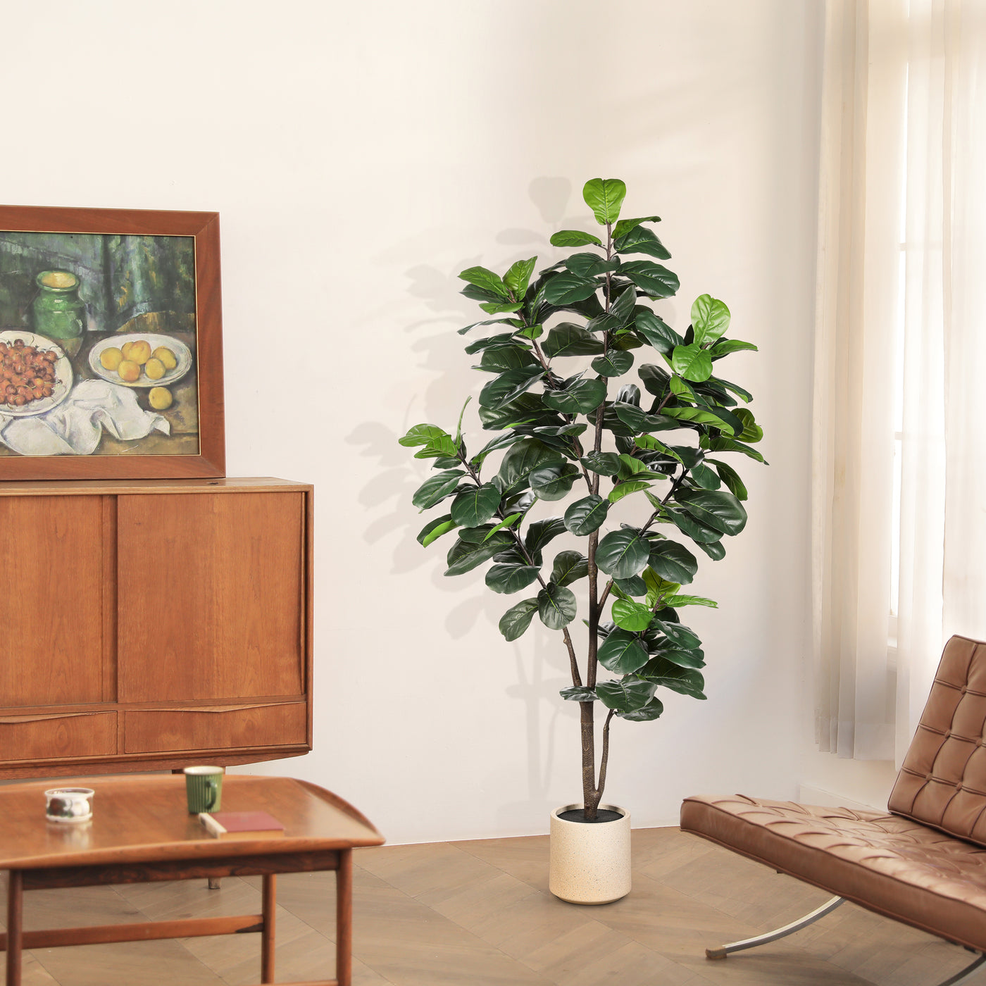 tall artificial fiddle leaf fig tree 6FT Artificial Fiddle Leaf Fig Tree – LYERSE