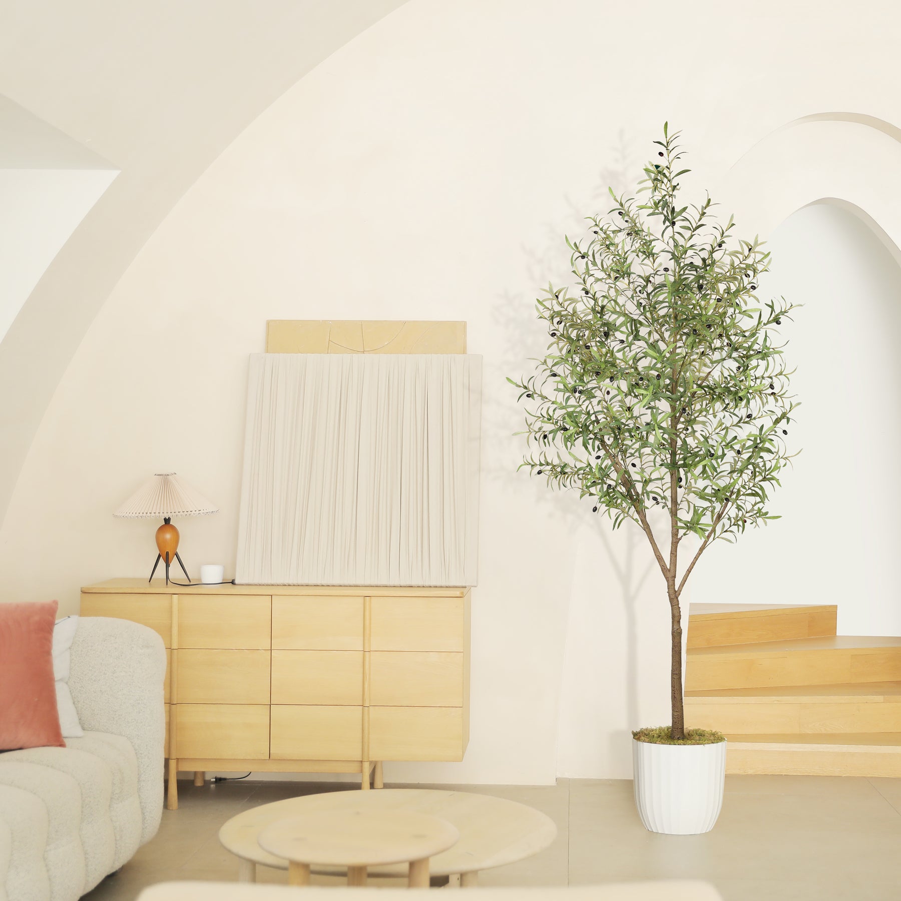 8FT Large Olive Trees Branches – LYERSE