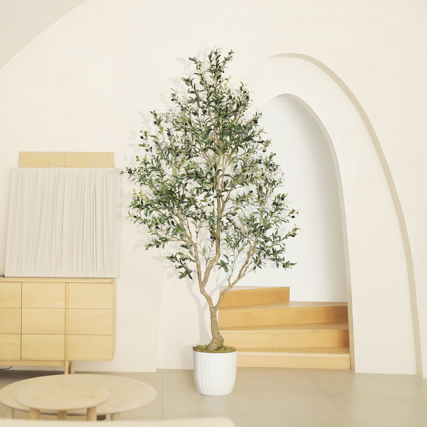 indoor olive tree plant 8FT Olive Trees Artificial Indoor 8FT