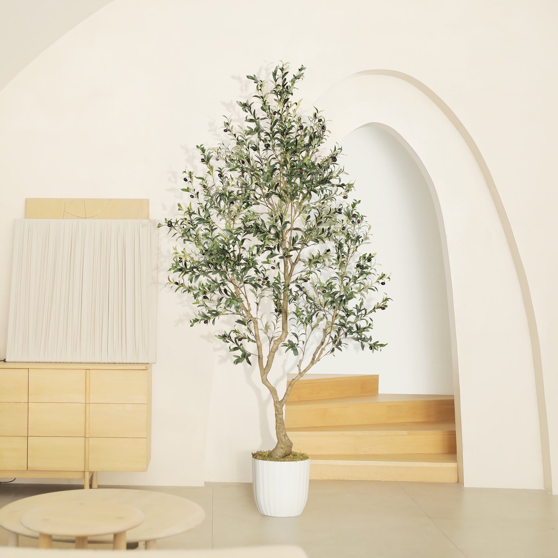 8FT Olive Trees Artificial Indoor