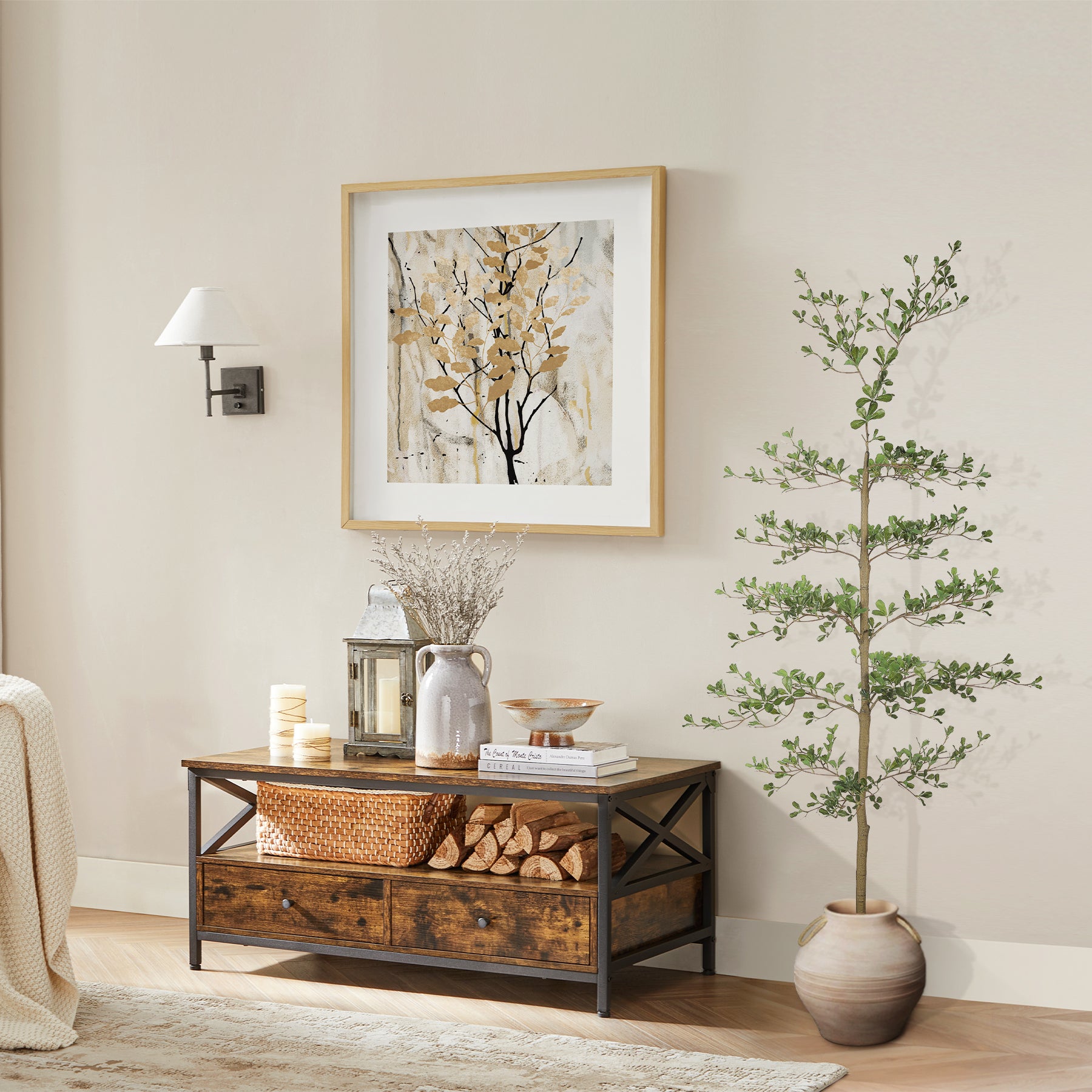 6ft Faux Shady Lady Olive Tree