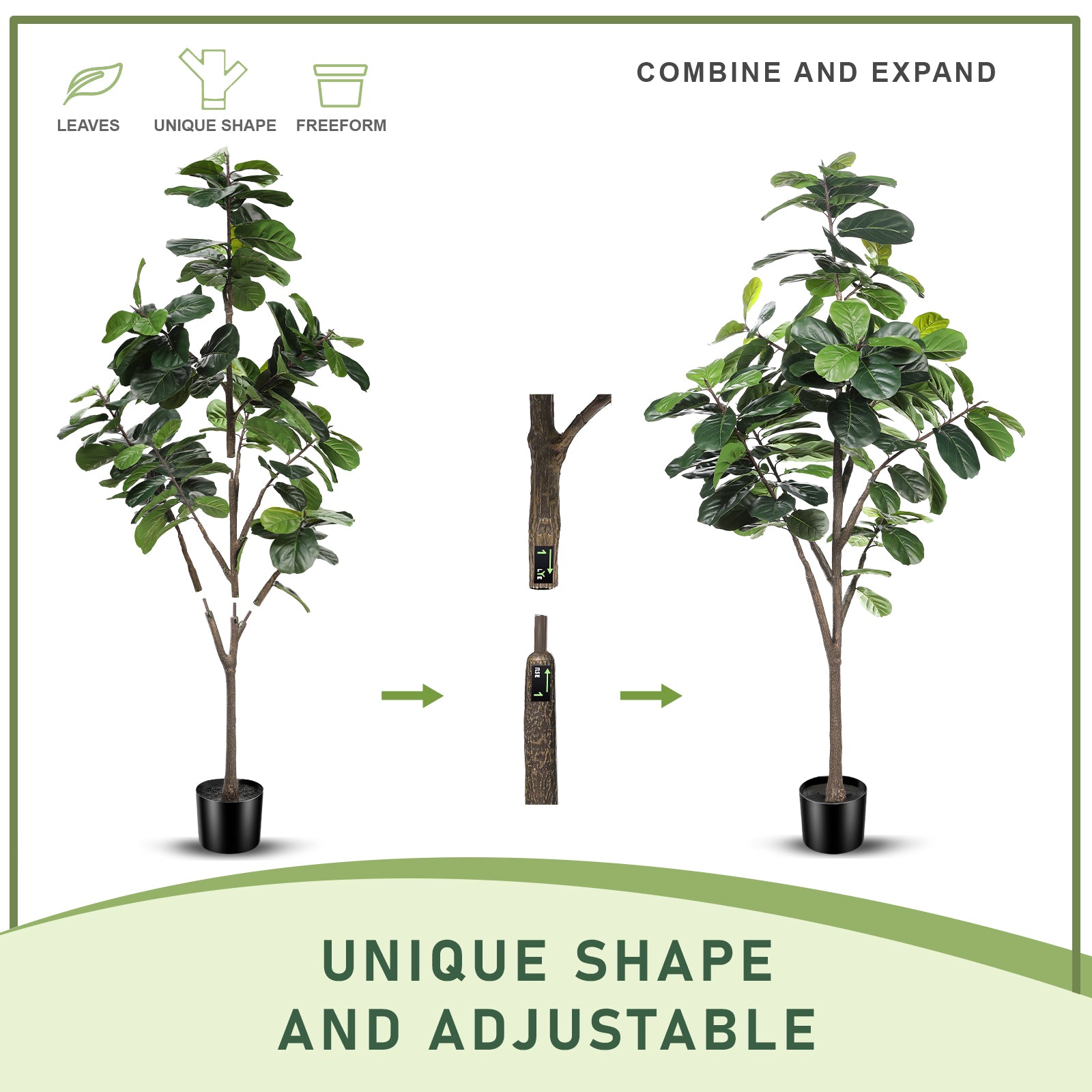 7ft Fiddle Leaf Fig Tree
