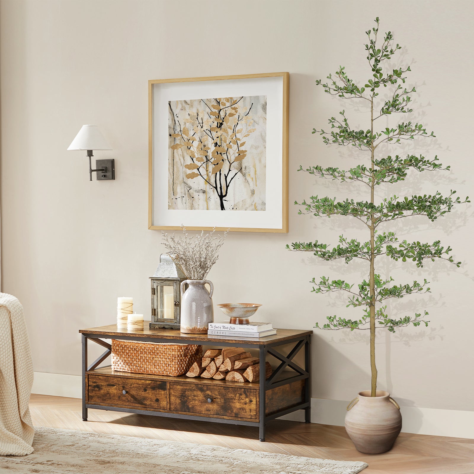 8ft Faux Shady Lady Olive Tree